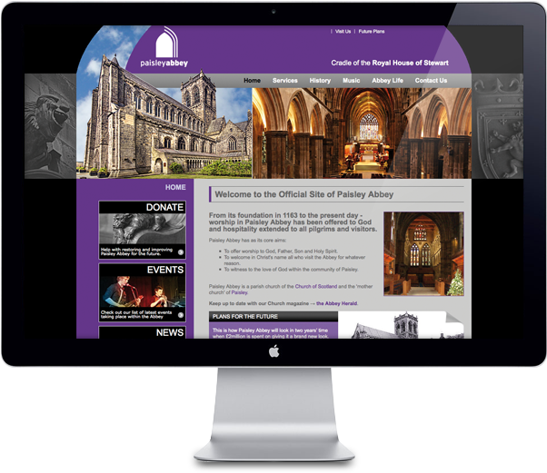 Paisley Abbey - Apple Led Cinema Display (630x535), Png Download