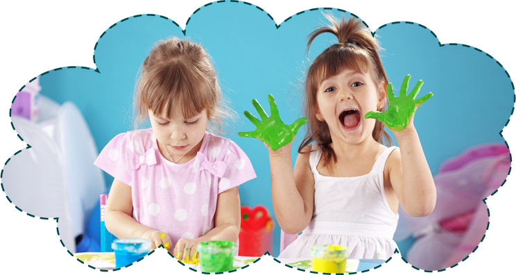 Kids Playing Personal Check - Child (744x396), Png Download