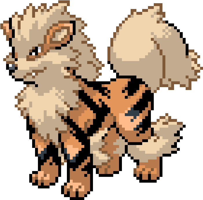 Arcanine - Arcanine Gen 5 Sprite (770x730), Png Download
