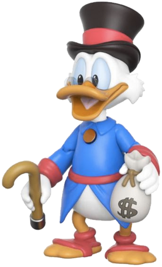 Funko Action Figure Disney Afternoon - Disney Afternoon - Scrooge Mcduck Action Figure (541x541), Png Download