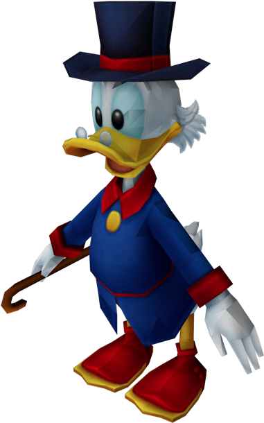 Download Zip Archive - Kingdom Hearts Scrooge Mcduck (750x650), Png Download