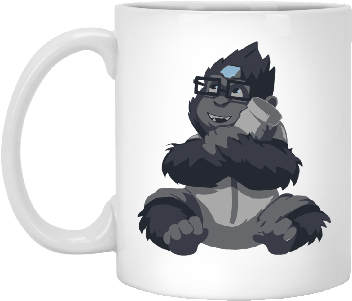 Overwatch Winston Mine Spray 11 Oz - Mothers Day Coffee (1155x1155), Png Download