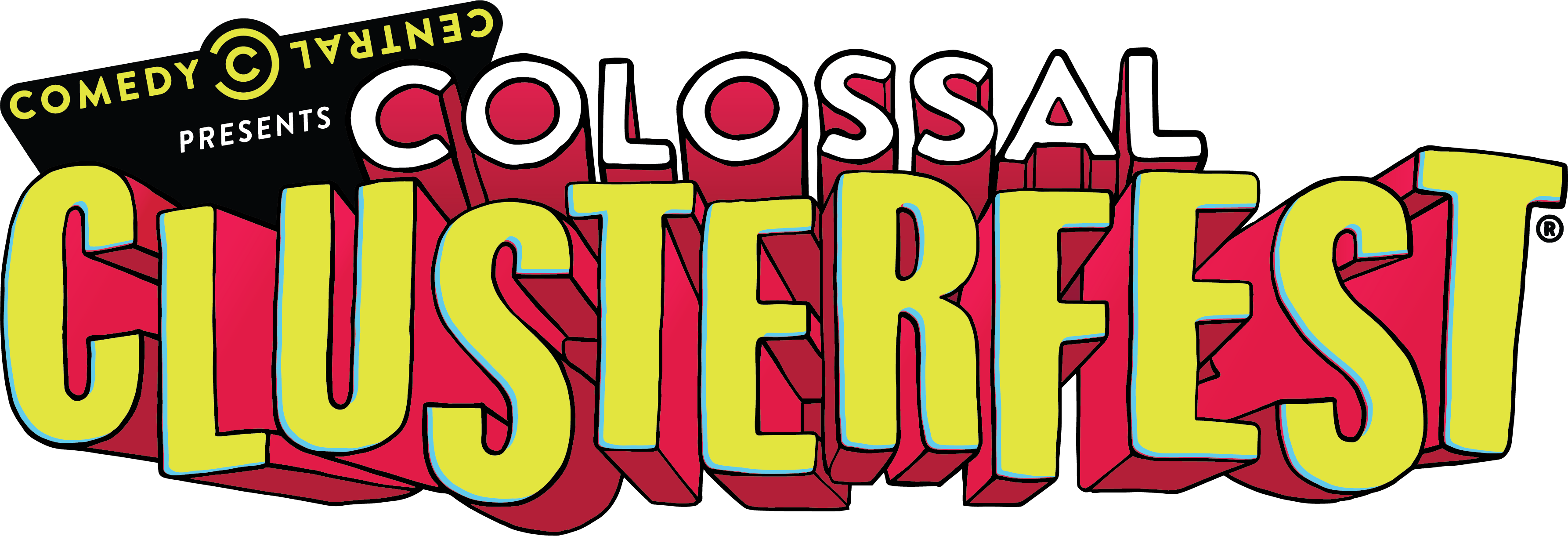 Superfly And Comedy Central Launch Colossal Clusterfest - Comedy Central's Colossal Clusterfest (3570x1220), Png Download