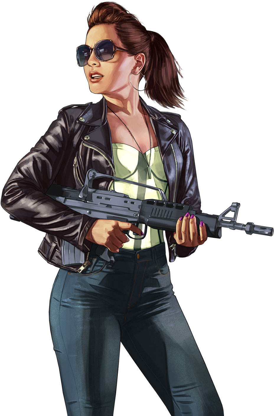 Report Abuse - Gta 3 Todas As Armas (1024x1429), Png Download