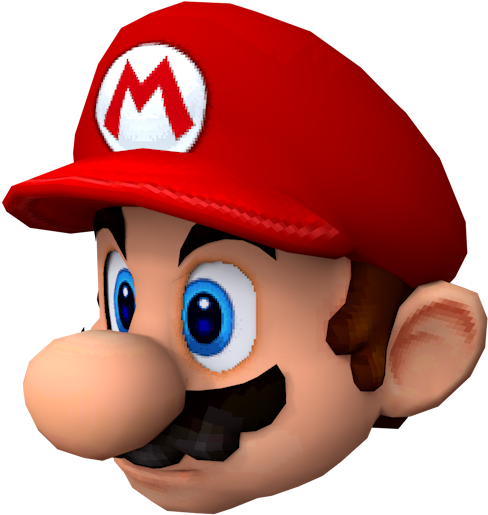 Mario Head Png Free Library - Mario Head Png (750x650), Png Download