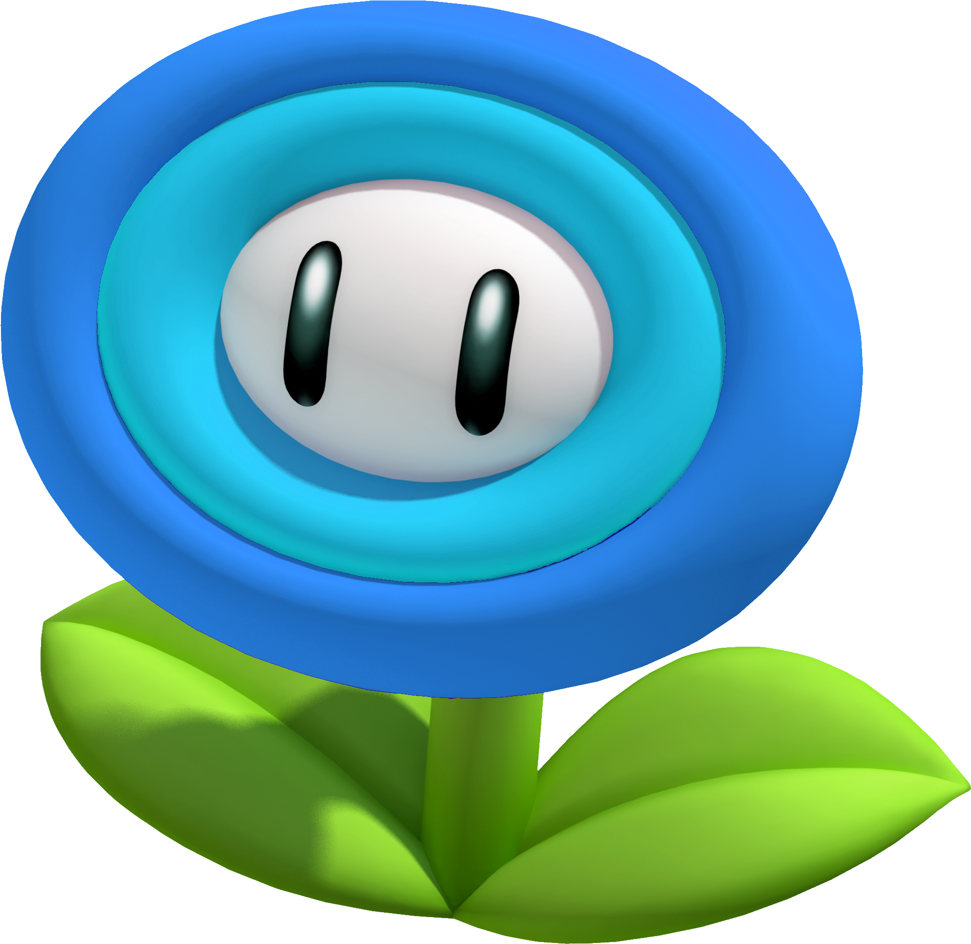 Item - Ice Flower Mario Bros (2057x1991), Png Download