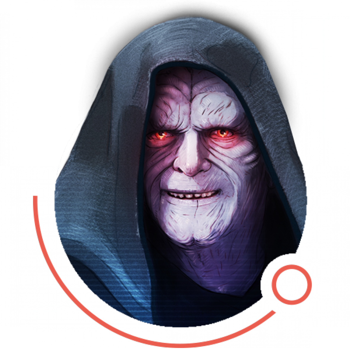 Ian Mcdiarmid - Ian Mcdiarmid De Star Wars (1180x1180), Png Download