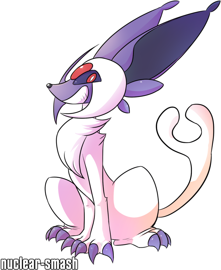 Library Com X Fusion By Nuclear Smash On - Espeon Absol (881x906), Png Download