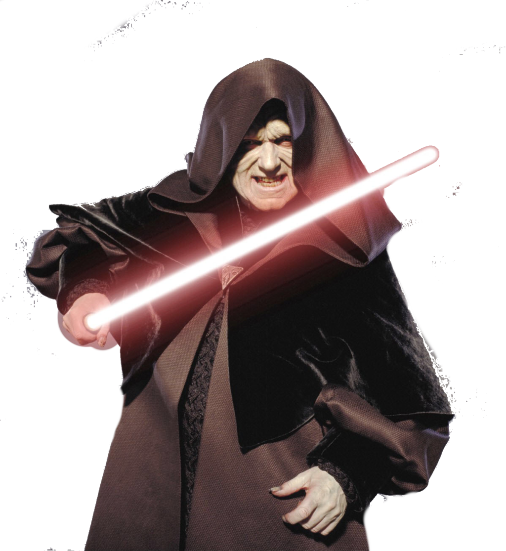 Emperor Palpatine - Star Wars Palpatine Png (1024x1115), Png Download