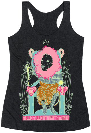 The Emperor Lion Racerback Tank Top - Gay Unicorn Shirt (484x484), Png Download
