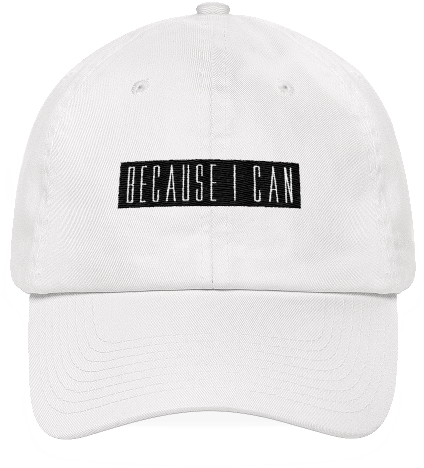 Because I Can Dad Hat [more Colors] - Baseball Cap (500x500), Png Download
