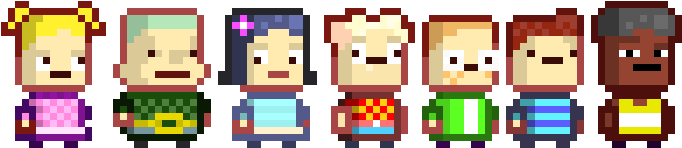 Kindergarten Crew - Пиксель Арт Киндергарден (1030x260), Png Download