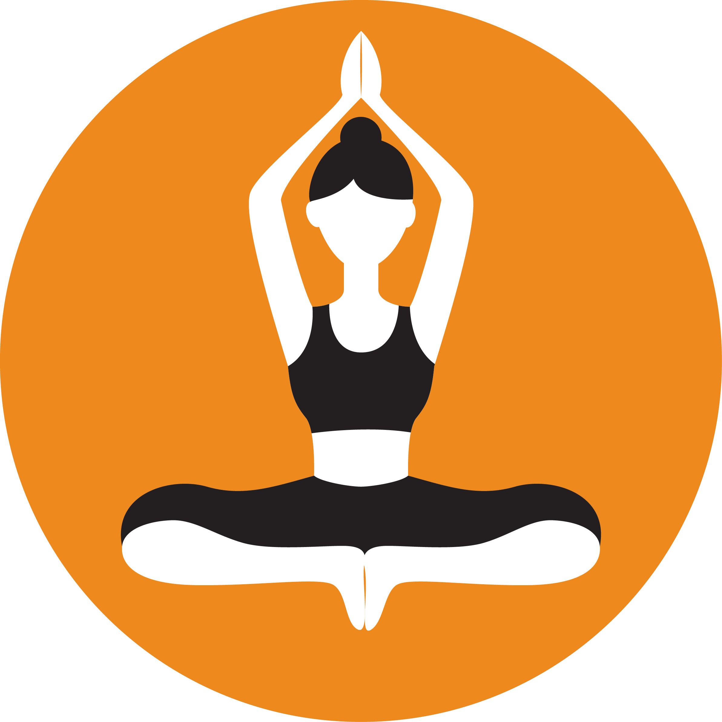 Icon Yoga (2385x2385), Png Download