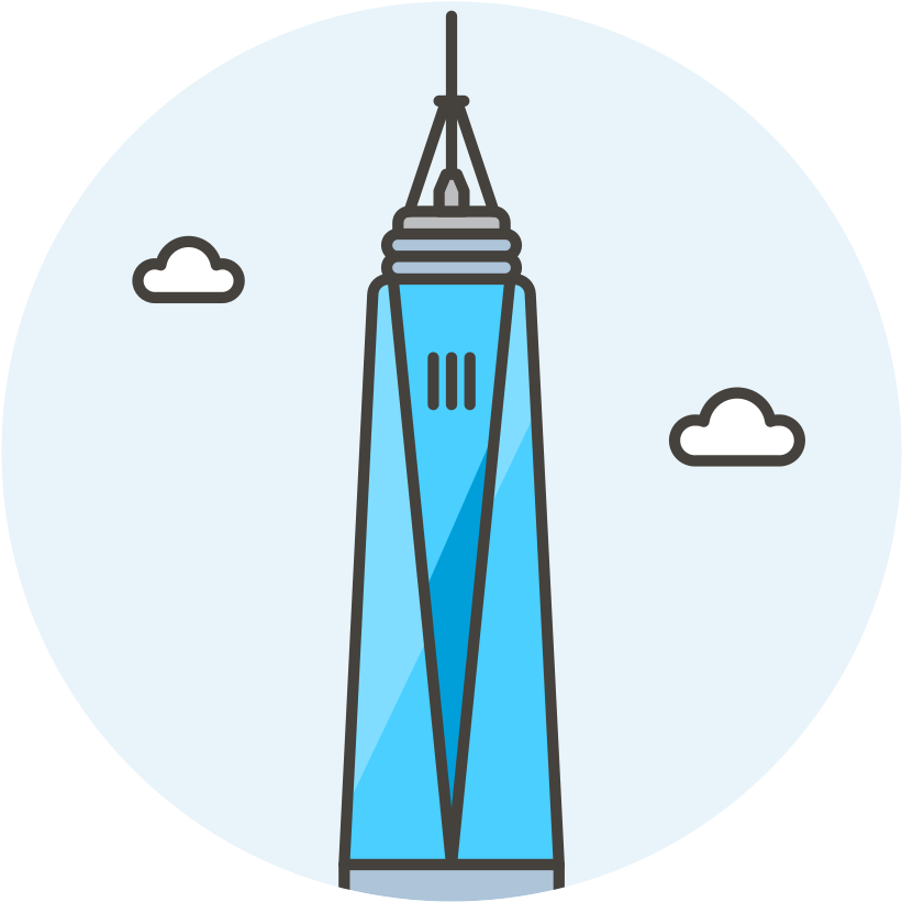 One World Trade Center Icon (1024x1024), Png Download
