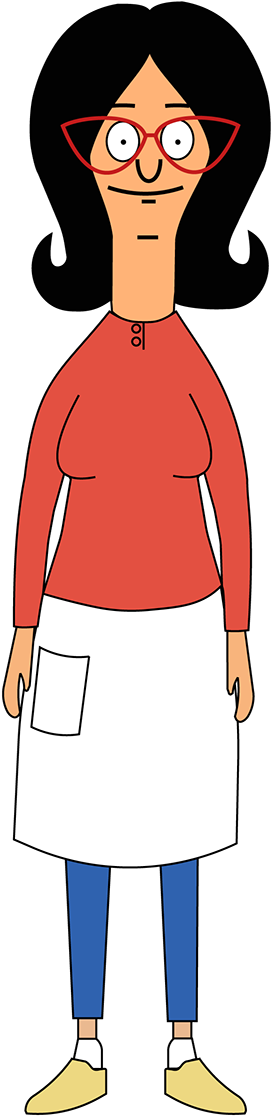 Linda Belcher Outline - Linda Bobs Burgers Png (1200x1553), Png Download