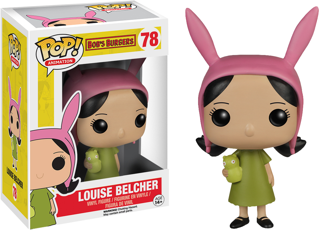 Bob's - Louise Belcher Funko Pop (1200x857), Png Download