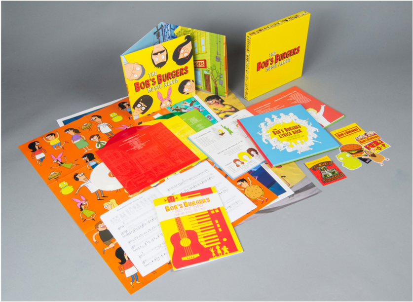 Bob's Burgers Music Album / Bob's Burger's Deluxe - Bob's Burgers Music / O.s.t Bob's Burgers Music Album (1024x1024), Png Download