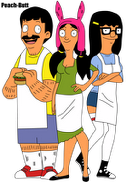 Bob's Burgers Fanart﻿ - Photograph (530x757), Png Download