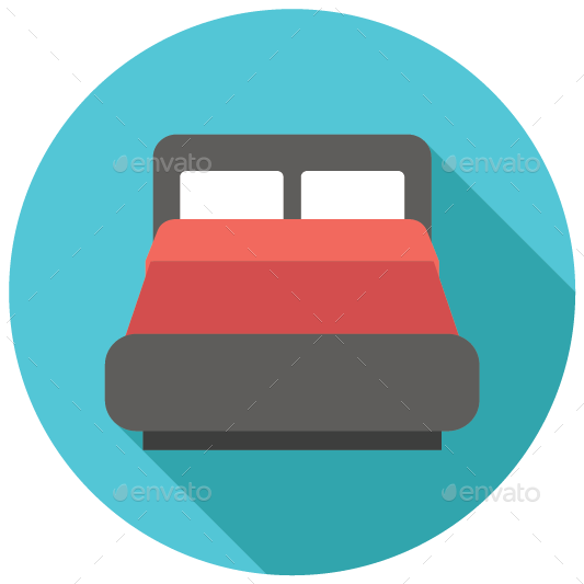 Bed Icon Png (533x533), Png Download