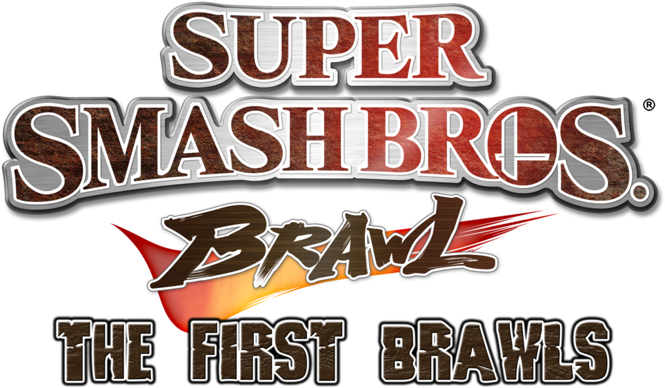 Super Smash Bros Brawl The First Brawls Logo By Kingasylus91 - Super Smash Bros Brawl Name (1024x731), Png Download