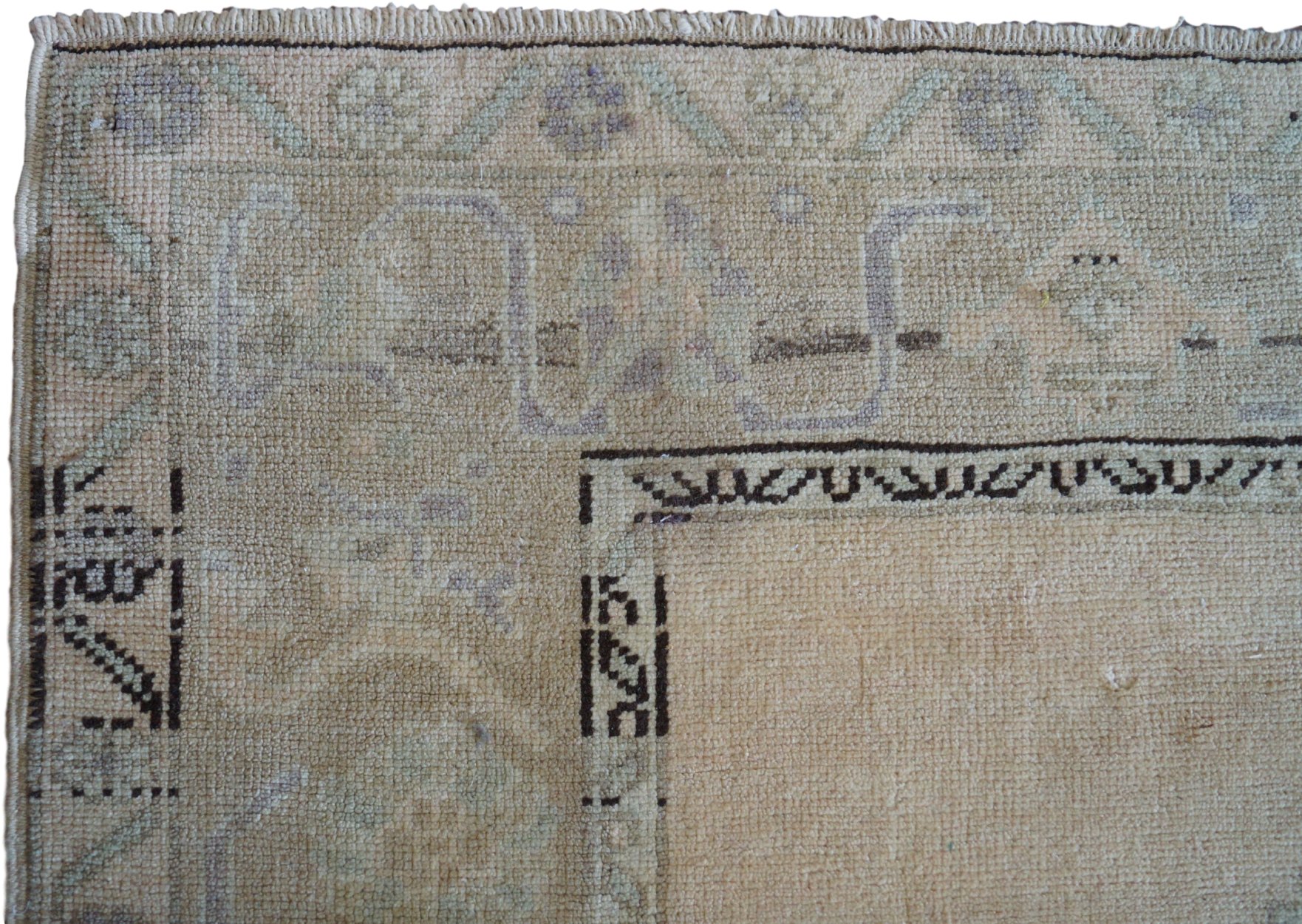 Vintage Turkish Oushak Rug - Stitch (2048x1365), Png Download