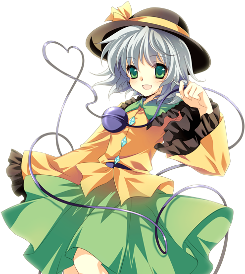 But Here She Is - Koishi Touhou (800x600), Png Download