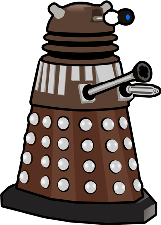 Dalek Discord Emoji - Dalek Emoji (472x549), Png Download