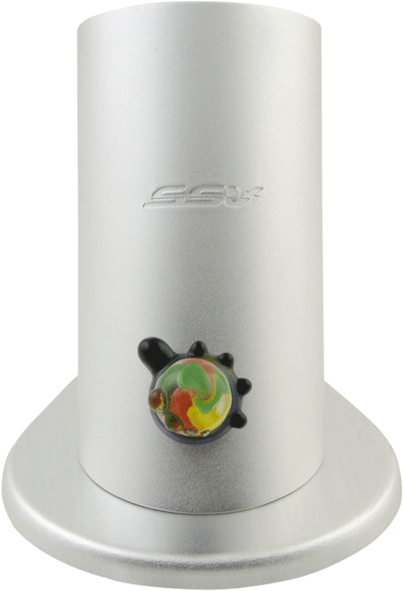 Silver Surfer Vaporizer By 7th Floor Vapes (385x561), Png Download