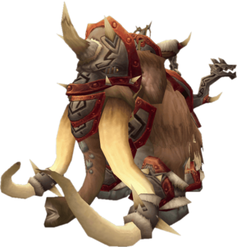 The Traveler's Tundra Mammoth Will Be Summoned With - Desert Orc (346x360), Png Download