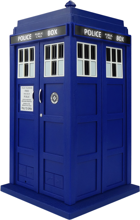 Previous - Doctor Who Tardis And Dalek (800x800), Png Download