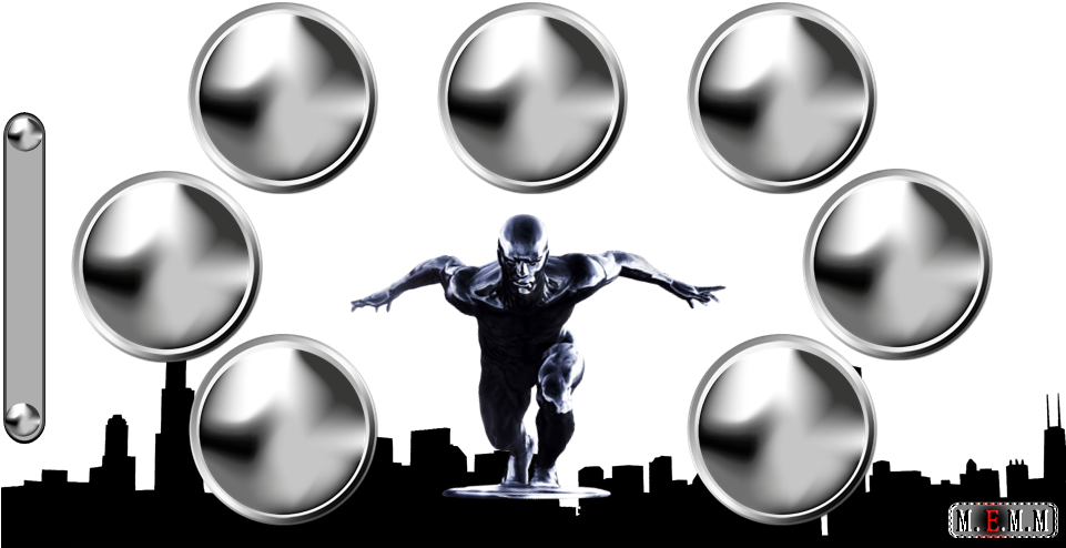 Silver Surfer 2 Ps Vita Wallpaper - Doug Jones Autographed Silver Surfer Fantastic Four (960x544), Png Download