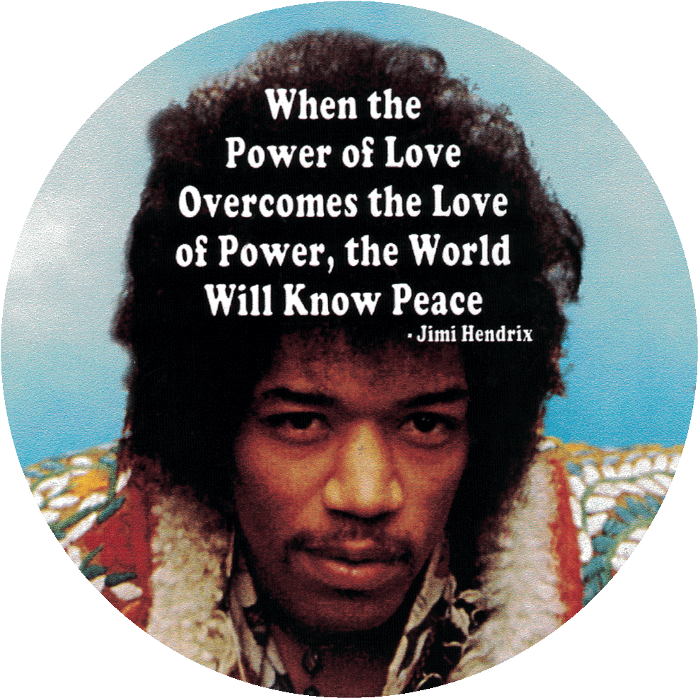 When The Power Of Love Overcomes The Love Of Power, - Power The World Will Know (1000x1000), Png Download