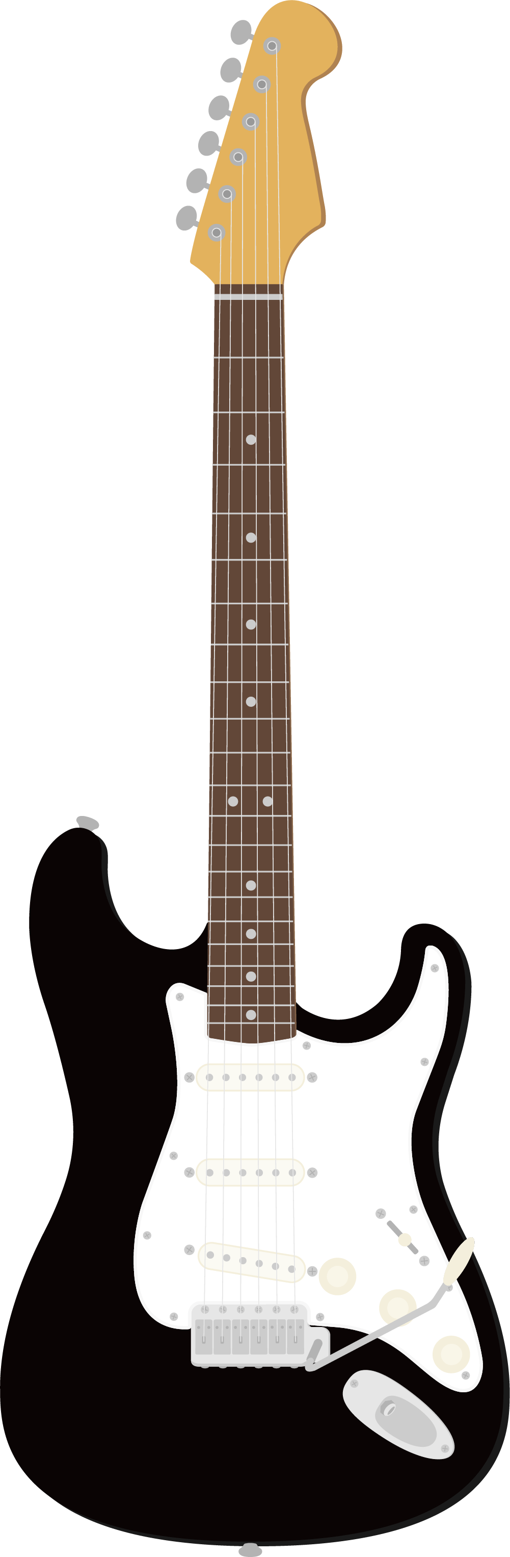And Was Used Throughout 1969, Up Until His Death In - Fender Standard Stratocaster Black Rosewood (1001x3053), Png Download