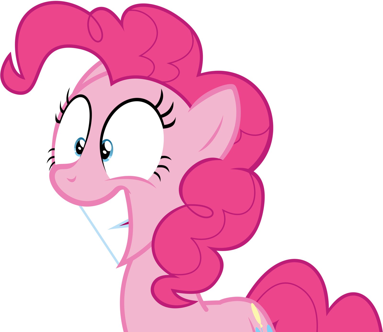 Pinkie Pie Smile Png Clip Art Transparent Download - My Little Pony Pinkie Pie Excited (1600x1386), Png Download