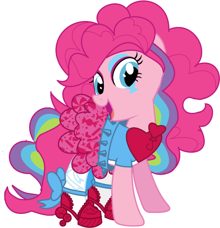 Fanmade Young Pinkie Pie - Mlp Rainbow Rocks Ponies (894x894), Png Download