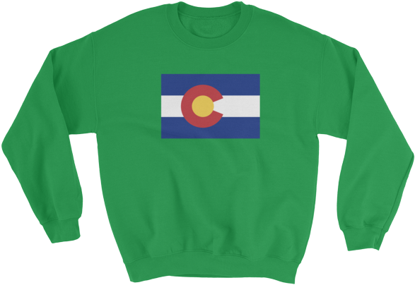 Colorado Flag Mens Sweatshirt - Colorado State Flag (600x600), Png Download