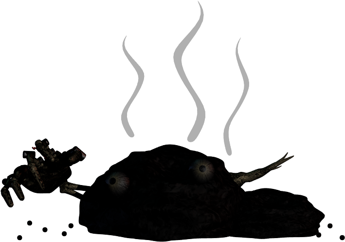If Springtrap Survived The Fnaf 6 Fire - Springtrap Survived The Fire (877x1670), Png Download