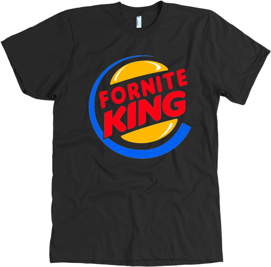 Fortnite King Tee - Burger King (1024x1024), Png Download