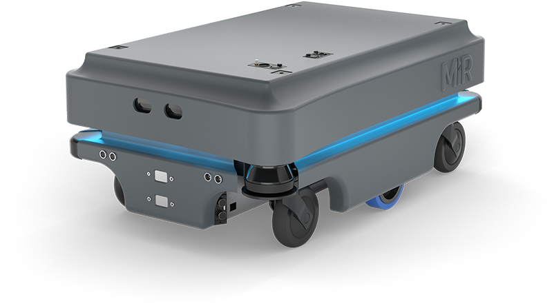 The Mir200 Is A Safe, Cost-effective Mobile Robot That - Mir Mobile Industrial Robots (1000x563), Png Download