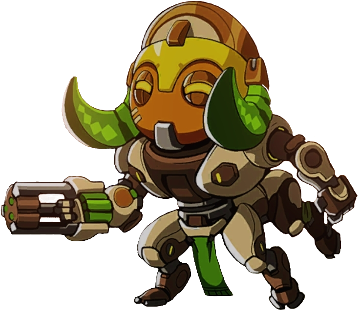 Image Png Overwatch Wiki - Overwatch Orisa Cute Spray (733x636), Png Download