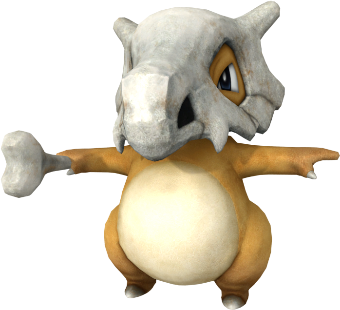 Download Zip Archive - Cubone Pokken (750x650), Png Download