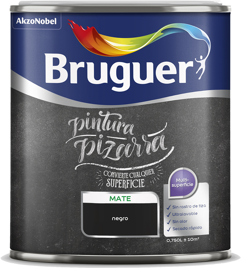 Pintura Pizarra - Bruguer (2011x1422), Png Download