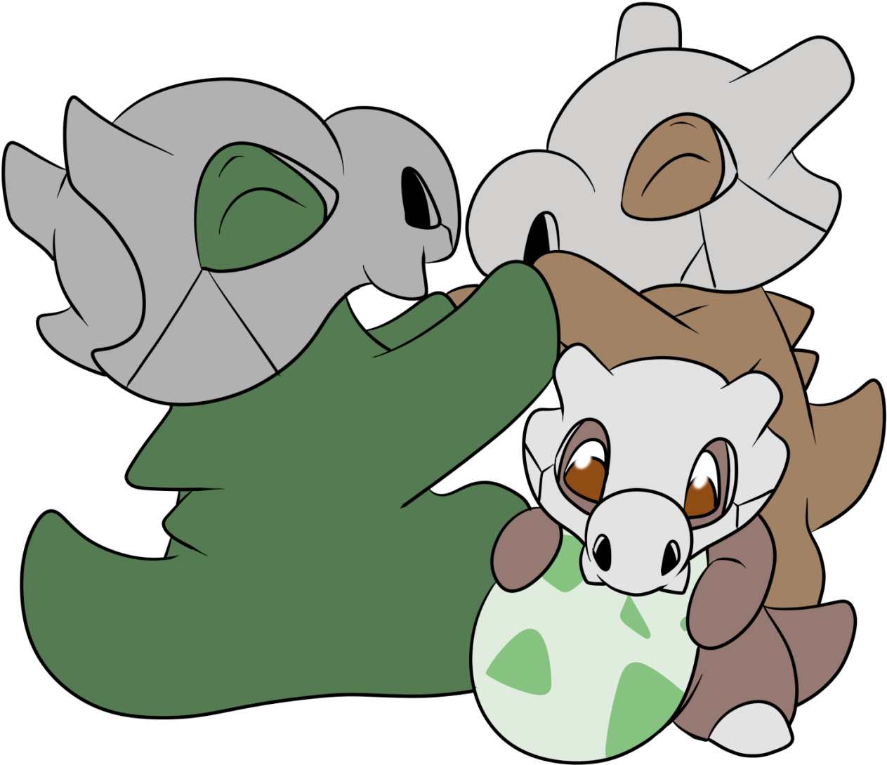 Daily Cubone Shop • Patreon • Ko-fi • Commissions - Cartoon (1280x1280), Png Download