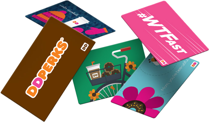 Email Them An Egift Card - Dunkin Donuts Cards (720x480), Png Download