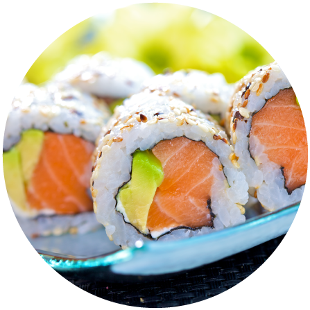 Sushi Platter (447x447), Png Download