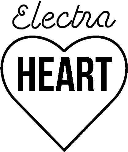 Marina And The Diamonds Png Lyrics - Marina And The Diamonds Electra Heart Logo (491x750), Png Download