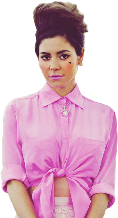 Marina And The Diamonds Transparent - Marina And The Diamonds (326x472), Png Download
