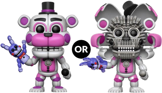 Vinyl Fnaf Sister Location - Freddy - Pop! Vinyl Figure (541x541), Png Download