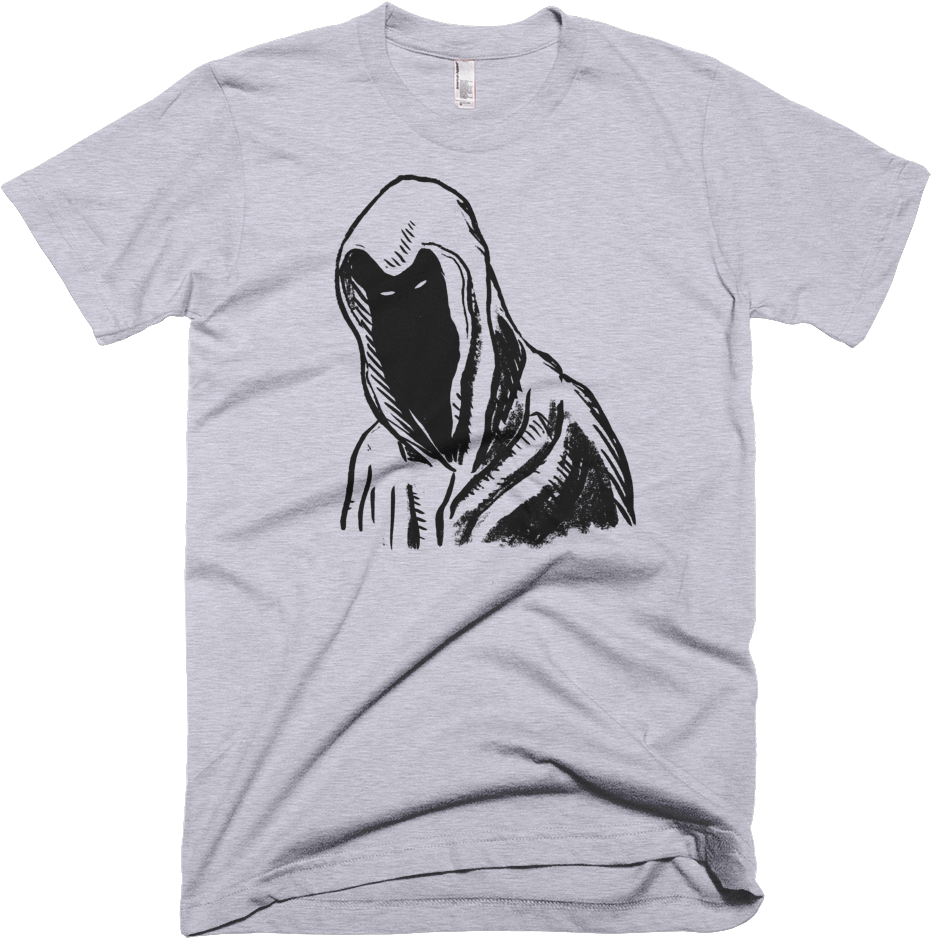 "hooded Figure" Men's - No Justice No Peace Shirt Panther (1000x1000), Png Download