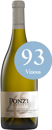 2015 Ponzi Chardonnay Reserve - Chardonnay (350x450), Png Download